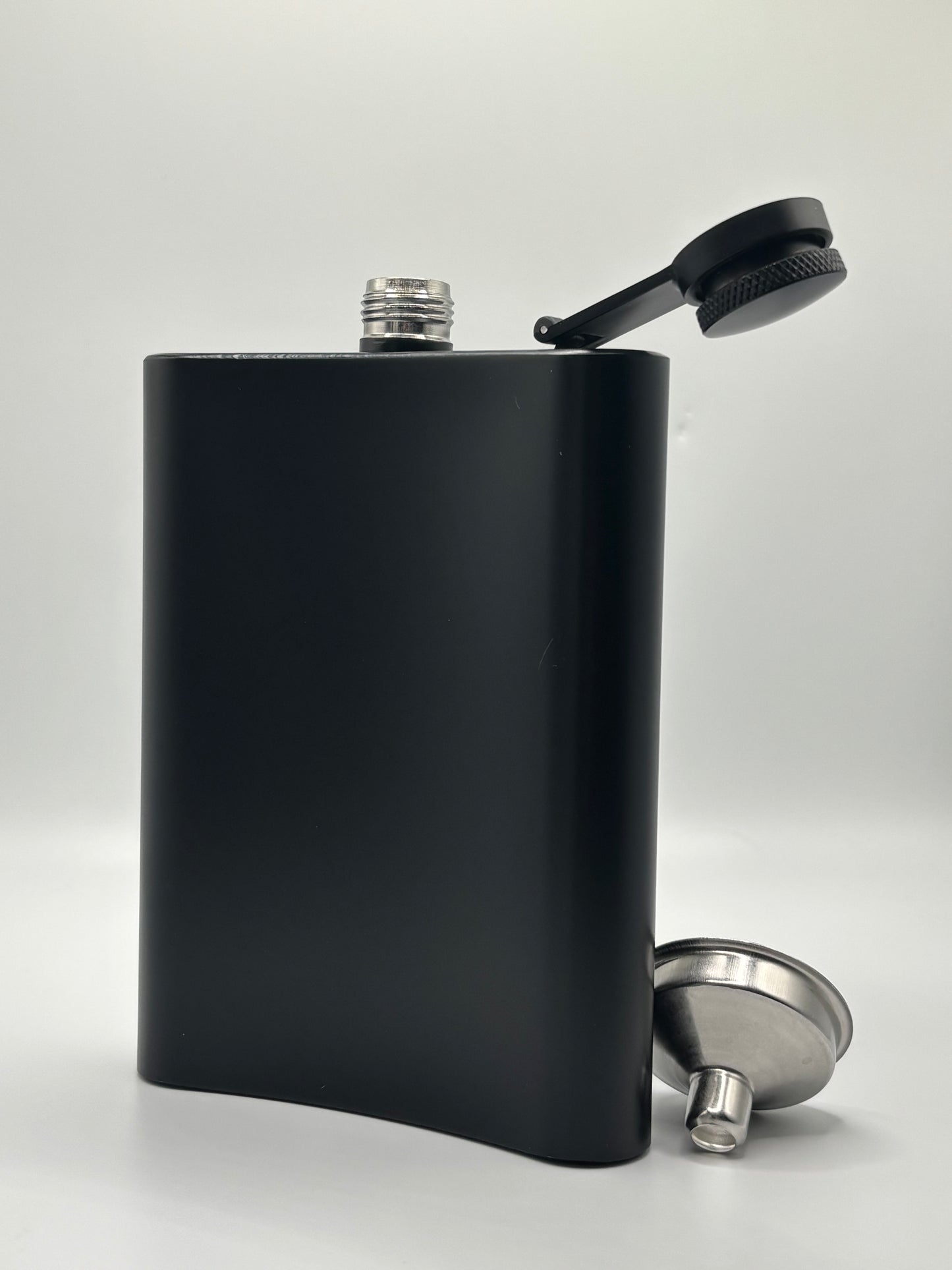 Stainless Steel Engraved Hip Flask - 8oz Capacity, Customized