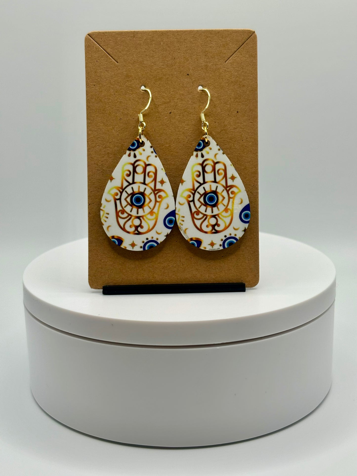 Bold and Beautiful Evil Eye Earrings- Ancient and Ubiquitous Energy.