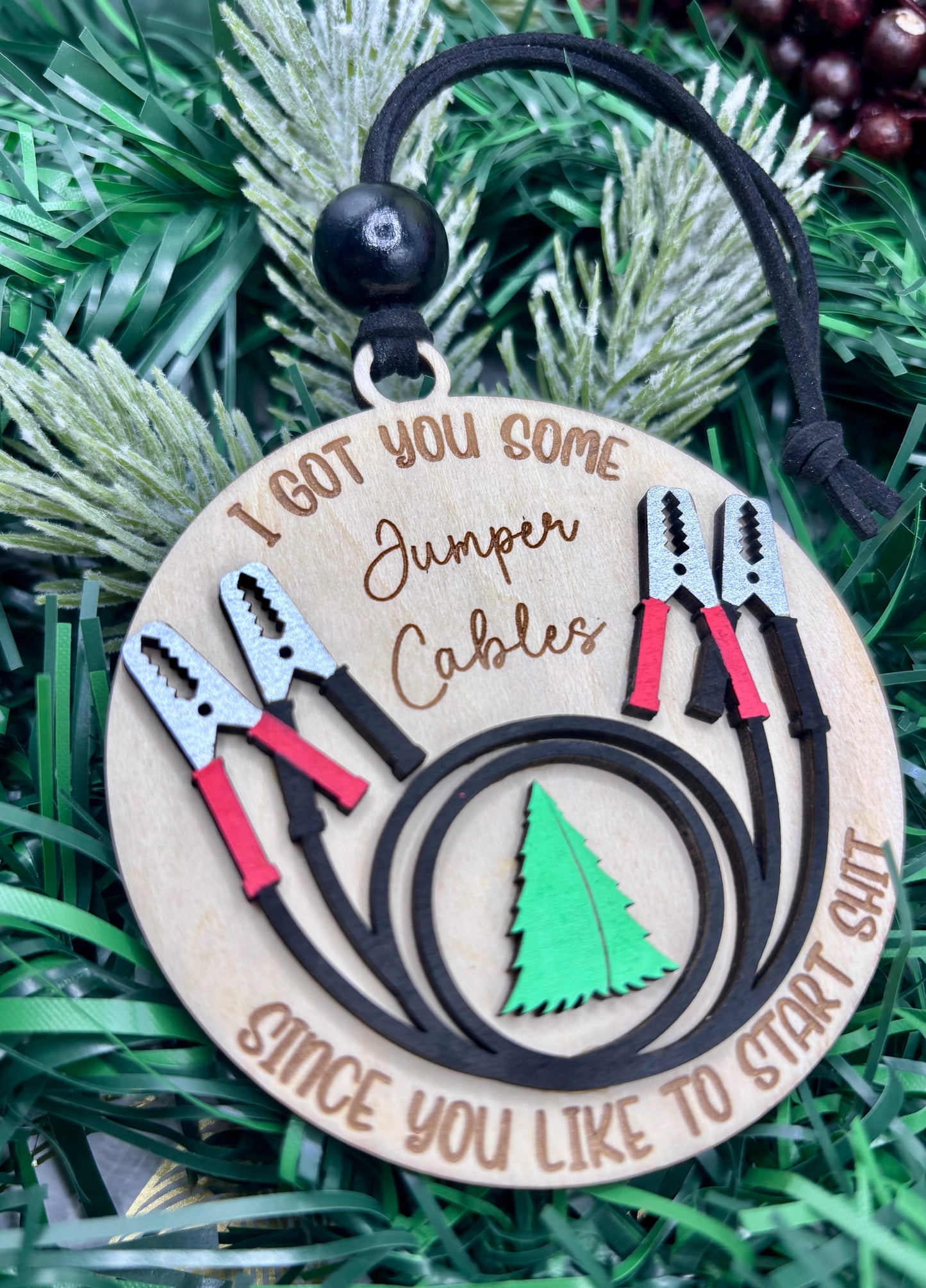 Got You Some Jumper Cables Ornament
