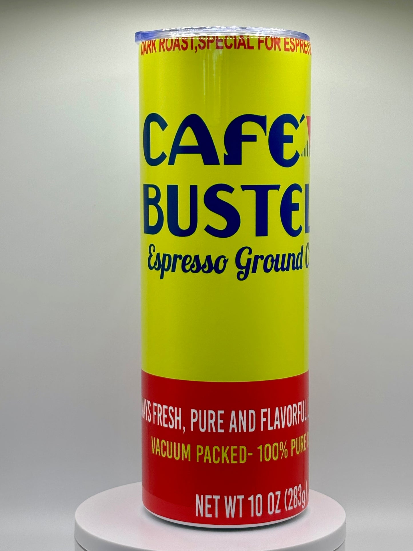 Cafe Bustelo Tumbler: Insulated Travel Cup for Enjoying Your Favorite Coffee Anywhere, Anytime