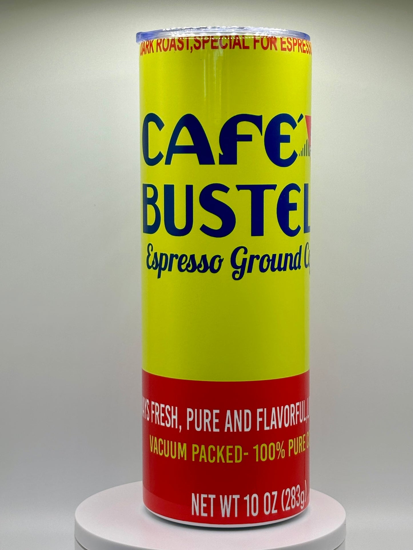 Cafe Bustelo Tumbler: Insulated Travel Cup for Enjoying Your Favorite Coffee Anywhere, Anytime