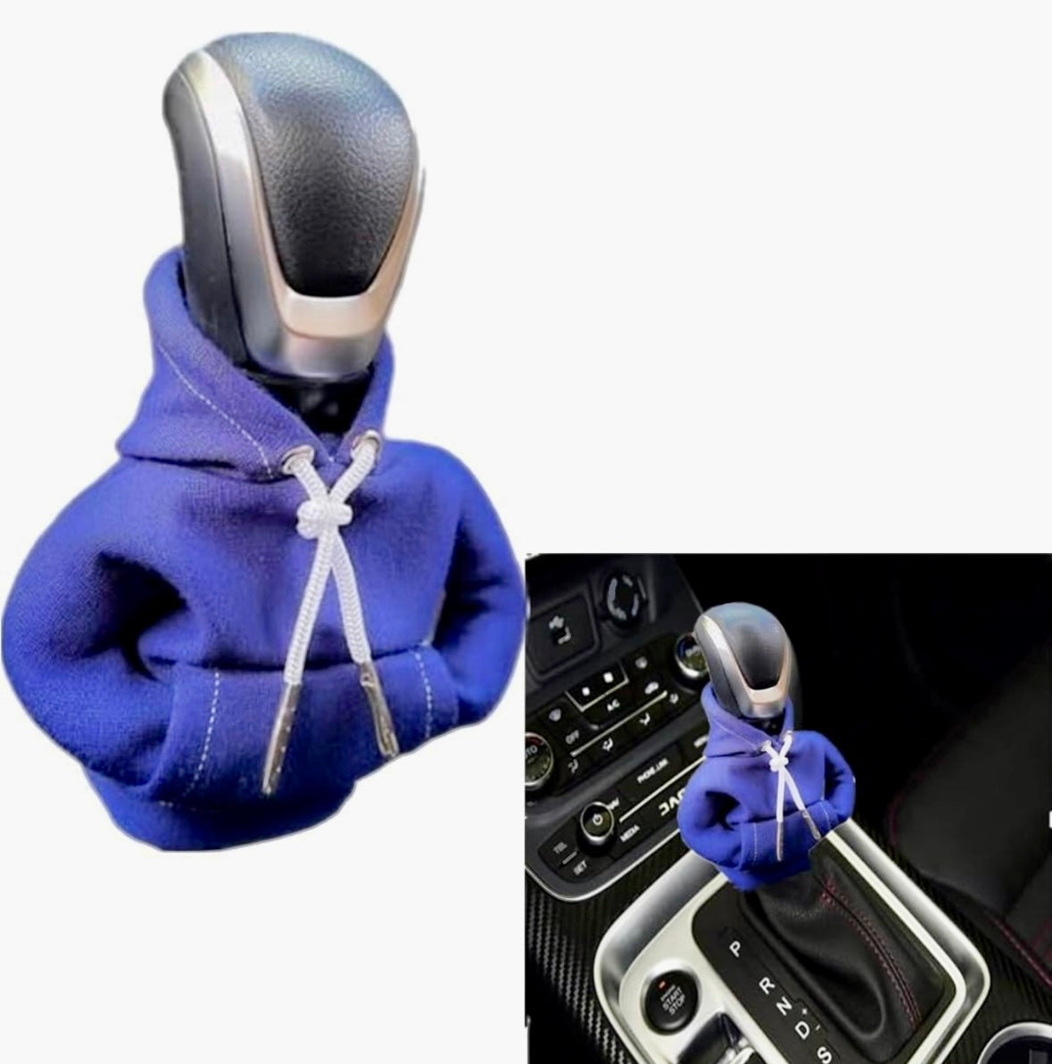 Car Shifter Hoodie  (BLUE HOODIE)