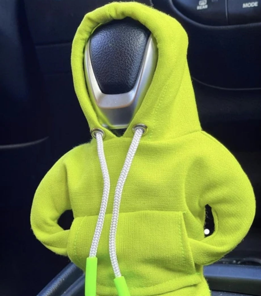 Car Shifter Hoodie  (BRIGHT GREEN)