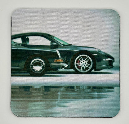 German Sports Car Coasters: Set of 4 Unique Coasters