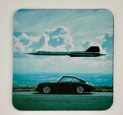 German Sports Car Coasters: Set of 4 Unique Coasters